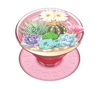 PopSockets: PopGrip - Expanding Stand and Grip with a Swappable Top for Smartphones and Tablets - Pokémon - Bulbasaur Terrarium