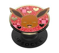 PopSockets: PopGrip - Expanding Stand and Grip with a Swappable Top for Smartphones and Tablets - Pokémon - Eevee XOXO Enamel