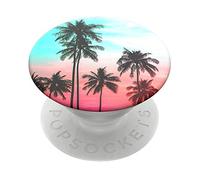 PopSockets Adhesive Phone Grip, Holder- Tropical Sunset | Secure Comfortable Hold, Anti-Drop, Kickstand, Ocean, Beach, Seashell, iPad, Removable, Popper