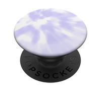 PopSockets Aesthetic Lilac Pastel Light Purple Tie Dye PopSockets Swappable PopGrip