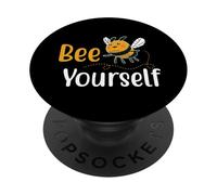 PopSockets Bee Yourself Funny Love Bees PopSockets Swappable PopGrip