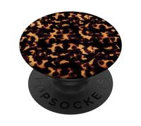 PopSockets Brown, Tortoise Shell Print, Tortoiseshell Pattern, Turtle PopSockets PopGrip: Swappable Grip for Phones & Tablets