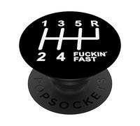 PopSockets Car Lover Mechanic Gifts Guy Gifts Car Racing Gear Shifter PopSockets Swappable PopGrip