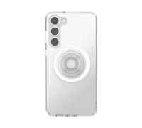PopSockets Case for Samsung Galaxy S23 Plus, Compatible with MagSafe, with Magnetic PopGrip Phone Grip Included, Phone Case for Galaxy S23 Plus - Clear