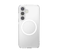 PopSockets Case for Samsung Galaxy S25 Compatible with MagSafe, Phone Case for Galaxy S25, Wireless Charging Compatible - Clear