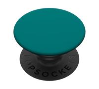 PopSockets Cell Phone Button Holder Pop Out Knob Matte Teal Blue Color PopSockets PopGrip: Swappable Grip for Phones & Tablets