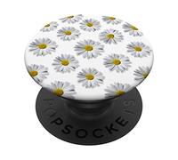 PopSockets Daisy Flowers Artificial Daisys Daisy Decorations White PopSockets PopGrip: Swappable Grip for Phones & Tablets