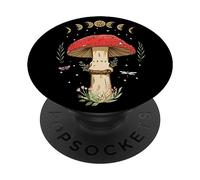 PopSockets Dark Academia Cottagecore Aesthetic Magical Mushroom Fungi PopSockets Swappable PopGrip