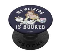 PopSockets Disney Beauty & The Beast Belle My Weekend Is Booked PopSockets PopGrip: Swappable Grip for Phones & Tablets