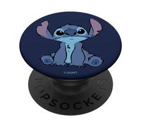 PopSockets Disney Lilo & Stitch Sitting And Staring PopSockets PopGrip: Swappable Grip for Phones & Tablets
