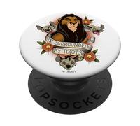 PopSockets Disney The Lion King Scar With Hyenas Surrounded By Idiots PopSockets PopGrip: Swappable Grip for Phones & Tablets