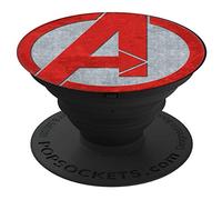 PopSockets Expanding Grip Case with Stand for Smartphones and Tablets - Marvel The Avengers Icon
