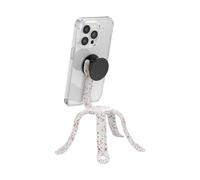 PopSockets Flexible Phone Mount & Stand, Phone Tripod Mount, Universal Device Stand - Coconut Creme