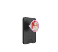 PopSockets Holiday Phone Grip & Stand, Holiday - Santa Pink PopSockets PopWallet for MagSafe