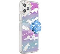 PopSockets iPhone 12/12 Pro Case On Cloud Nine | with Repositionable Slide Grip, Compatible with MagSafe