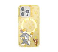 PopSockets iPhone 13 Pro Case Compatible with MagSafe, Phone Case for iPhone 13 Pro, Wireless Charging Compatible- Cheese Please