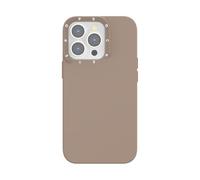PopSockets iPhone 13 Pro Case with Phone Grip and Slide, Phone Case for iPhone 13 Pro - Latte