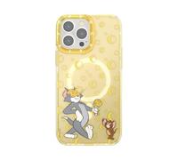 PopSockets iPhone 13 Pro Max Case Compatible with MagSafe, Phone Case for iPhone 13 Pro Max, Wireless Charging Compatible- Cheese Please