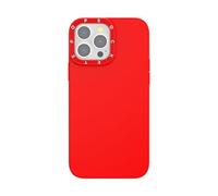 PopSockets iPhone 13 Pro Max Grip Compatible with MagSafe, Phone Case for iPhone 13 Pro Max, Wireless Charging Compatible, Case Only - Rosso