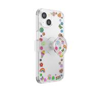 PopSockets iPhone 14 Case with Phone Grip and Slide, Phone Case for iPhone 14 - Indie Stickers