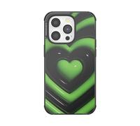PopSockets iPhone 14 Plus Case with Phone Grip and Slide Compatible with MagSafe, Phone Case for iPhone 14 Plus, Wireless Charging Compatible Powerpuff Girls -Green Spice