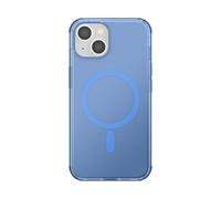 PopSockets iPhone 14 Pro Case with MagSafe, Phone Case for iPhone 14 Pro, Grip Sold Separately, Wireless Charging Compatible - Vermeer Blue