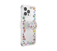 PopSockets iPhone 14 Pro Max Case with MagSafe, Phone Case for iPhone 14 Pro Max, Grip Sold Separately, Wireless Charging Compatible - Indie Stickers