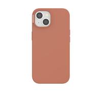PopSockets iPhone 15 Case with Round Phone Grip Compatible with MagSafe, Phone Case for iPhone 15, Wireless Charging Compatible - Terra-Cotta