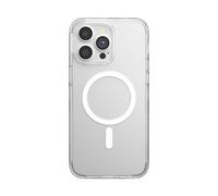 PopSockets iPhone 15 Pro Max Case with Phone Grip and Slide Compatible with MagSafe, Phone Case for iPhone 15 Pro Max, Wireless Charging Compatible - Clear