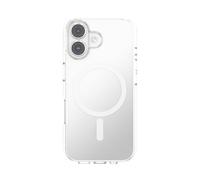 PopSockets iPhone 16 Case Compatible with MagSafe, Phone Case for iPhone 16, Wireless Charging Compatible, Case Only - Clear