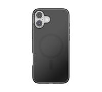 PopSockets iPhone 16 Plus Case Compatible with MagSafe, Phone Case for iPhone 16 Plus, Wireless Charging Compatible, Case Only - Black Translucent