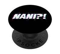 PopSockets Japanese Word Nani What Expression Anime Manga Lover Gift PopSockets PopGrip: Swappable Grip for Phones & Tablets
