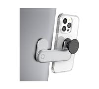 PopSockets Laptop Mount for Phone Grip, Phone Mount, Device Holder for Laptop - Silver