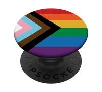 PopSockets LGBTQ+ Progress Pride Flag PopSockets Swappable PopGrip