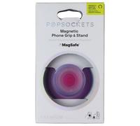 PopSockets Phone Grip Compatible with MagSafe, Adapter Ring for MagSafe Included, Phone Holder, Wireless Charging Compatible - Aura
