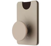PopSockets: PopWallet+ for MagSafe - Adapter Ring for MagSafe Included - Card holder with an Integrated Swappable PopTop for Smartphones and Cases - Latte