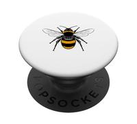 PopSockets Manchester Bee product Worker Bee Symbol Made In MCR PopSockets PopGrip: Swappable Grip for Phones & Tablets