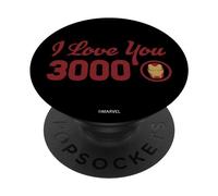 PopSockets Marvel Avengers Iron Man I Love You 3000 PopSockets PopGrip: Swappable Grip for Phones & Tablets