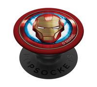 PopSockets Marvel Iron Man Helmet Icon PopSockets PopGrip: Swappable Grip for Phones & Tablets