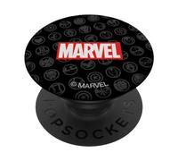 PopSockets Marvel Logo Super Hero Icons PopSockets PopGrip: Swappable Grip for Phones & Tablets