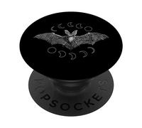 PopSockets Phases of the Moon Vampire Bat Goth Lunar Witch Wicca Witchy PopSockets Swappable PopGrip
