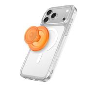 PopSockets Phone Grip for MagSafe, Magnetic Holder- Orange Zest