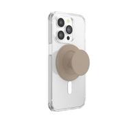 PopSockets Phone Grip for MagSafe, Magnetic Holder, Phone Stand, Brown - Soft Touch Latte