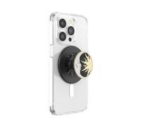 PopSockets PopGrip for MagSafe, Magnetic Phone Grip & Stand, Swappable Top, Secure Grip for iPhone MagSafe Cases, Kickstand for Hands-Free Viewing, Wireless Charging Compatible - Enamel Lunar Dreams