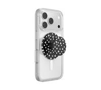 PopSockets Phone Grip for MagSafe, Magnetic Holder, Phone Stand, Disney - Mickey Polka Dot Black