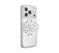 PopSockets Phone Grip for MagSafe, Magnetic Holder, Phone Stand, Disney - Mickey Polka Dot White