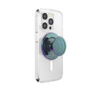 PopSockets: PopGrip Round for MagSafe - Adapter Ring for MagSafe Included - Expanding Phone Stand and Grip with a Swappable Top for Smartphones and Cases - Nightshade