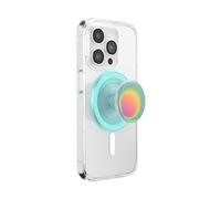 PopSockets Phone Grip for MagSafe, Magnetic Holder, Phone Stand, Light Blue - Boca Aura