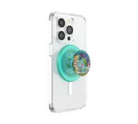 PopSockets Phone Grip for MagSafe, Magnetic Holder, Phone Stand, Pokemon - Bulbasaur Mint