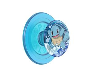 PopSockets Phone Grip for MagSafe, Magnetic Holder, Phone Stand, Pokemon - Squirtle Water